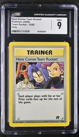 Team Pokemon (Trading Cards) (CGC) (Holo)