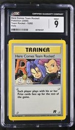 Team Pokemon (Trading Cards) (CGC) (Holo)
