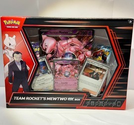 Team Rocket's Mewtwo ex Box