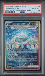 Terapagos Pokemon (Trading Cards) (PSA) (Illustration Rare)