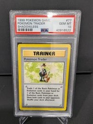 Trader Pokemon (Trading Cards) (PSA)
