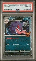 Trick Gengar (PSA) (Holo)