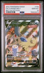 Tyranitar Pokemon (Trading Cards) (PSA) (Alt Art)