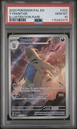 Tyranitar Pokemon (Trading Cards) (PSA) (Illustration Rare)