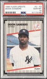U-53 Rookie Cards (PSA)