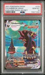 Umbreon VMAX Pokemon (Trading Cards) (PSA) (Alt Art)