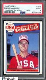 Usa Rookie Cards (PSA)