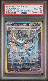 Vaporeon Pokemon (Trading Cards) (PSA)