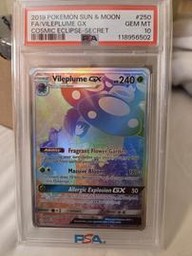 Vileplume Pokemon (Trading Cards) (PSA) (Full Art)
