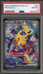 Wcs23 Pokemon (Trading Cards) (PSA) (Full Art)