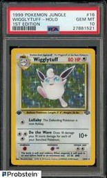 Wigglytuff Pokemon (Trading Cards) (PSA) (Holo)