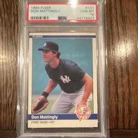 York Don Mattingly (PSA)