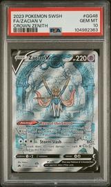 Zacian Pokemon (Trading Cards) (PSA) (Full Art)