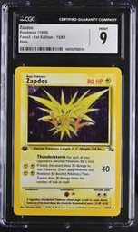 Zapdos Pokemon (Trading Cards) (CGC) (Holo)