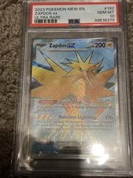 Zapdos Ultra (PSA) (Full Art)