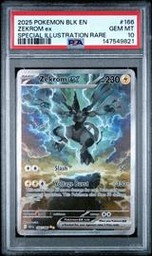 Zekrom Pokemon (Trading Cards) (PSA) (Illustration Rare)