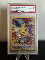 Zenith Pikachu (PSA) (Holo)