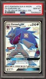 Zoroark Pokemon (Trading Cards) (PSA) (Alt Art)