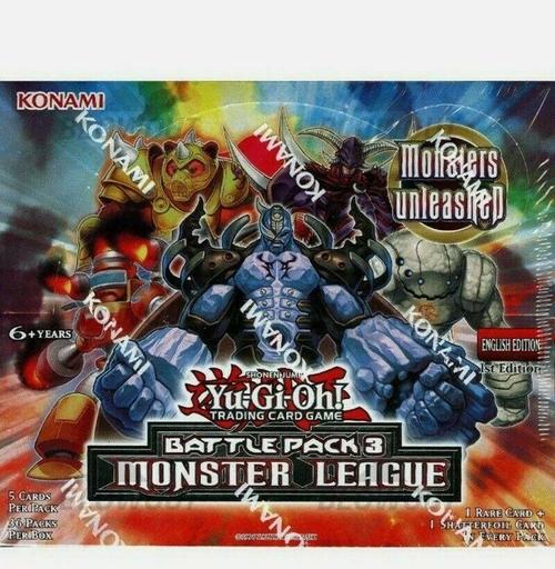 YuGiOh Battle Pack 3: Monster league Booster Box