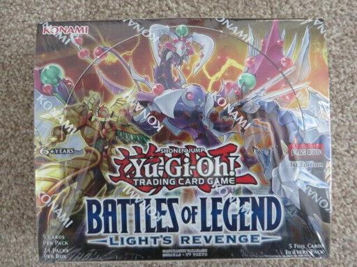 YuGiOh Battles of Legend: Light's Revenge Booster Box