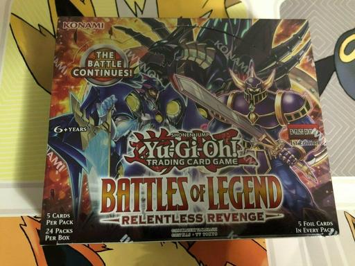 YuGiOh Battles of Legend: Relentless Revenge Booster Box