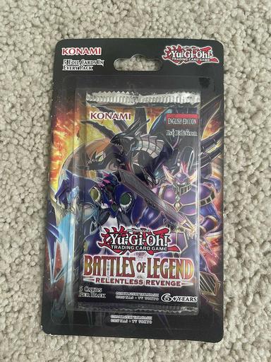 YuGiOh Battles of Legend: Relentless Revenge Booster Pack