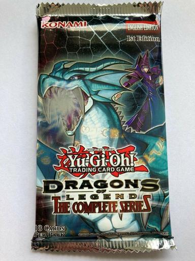 YuGiOh Dragons of Legend: The Complete Series Booster Pack