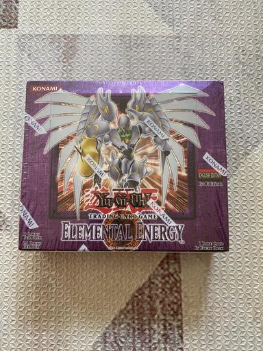 YuGiOh Elemental Energy Booster Box