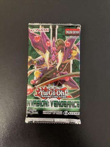 YuGiOh Invasion: Vengeance Booster Pack