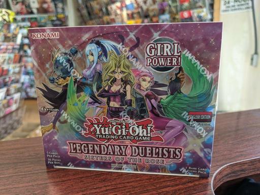 YuGiOh Legendary Duelist: Sisters of the Rose Booster Box