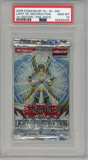 YuGiOh Light of Destruction Booster Pack