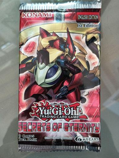 YuGiOh Secrets of Eternity Booster Pack